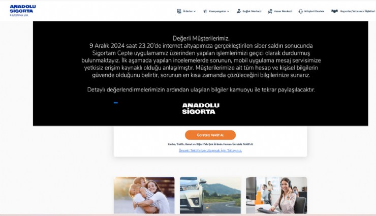 Dev sigorta şirketine siber saldırı!