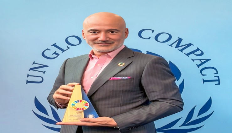 Zurich Sigorta Grubu Türkiye CEO'su Yılmaz Yıldız BM'den ödül